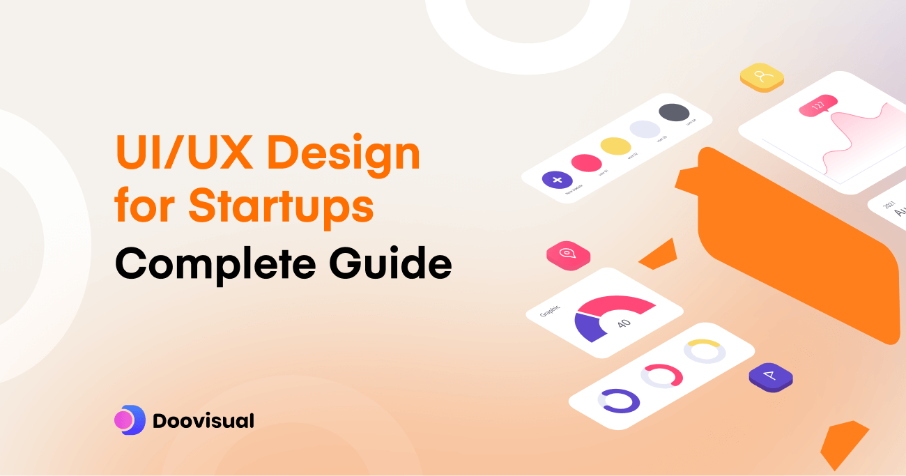 UI/UX Design for Startups- top banner